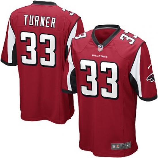 Youth Nike Atlanta Falcons 33# Michael Turner Game Red Color Jersey Youth Nike Atlanta Falcons 33# Michael Turner Game Red Color Jersey