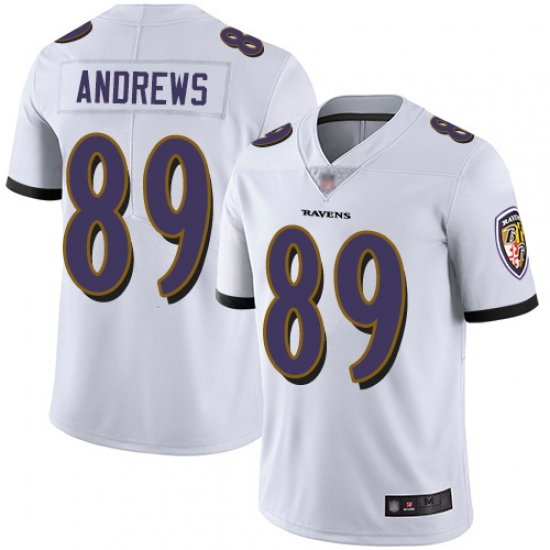 Baltimore Ravens 89 Mark Andrews Limited Mens White Football Vapor Untouchable Jersey Baltimore Ravens 89 Mark Andrews Limited Mens White Football Vapor Untouchable Jersey