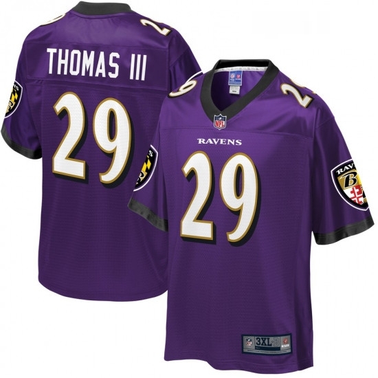 Mens Baltimore Ravens 29 Earl Thomas NFL Pro Line Big Tall Team Player Jersey Purple Mens Baltimore Ravens 29 Earl Thomas NFL Pro Line Big Tall Team Player Jersey Purple