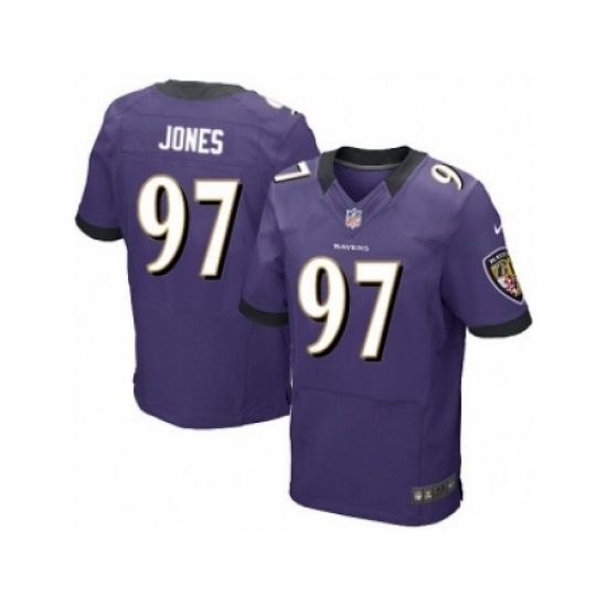 Nike Baltimore Ravens 97 Arthur Jone Purple Elite NFL Jersey Nike Baltimore Ravens 97 Arthur Jone Purple Elite NFL Jersey