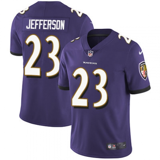 Nike Ravens #23 Tony Jefferson Purple Team Color Mens Stitched NFL Vapor Untouchable Limited Jersey Nike Ravens #23 Tony Jefferson Purple Team Color Mens Stitched NFL Vapor Untouchable Limited Jersey