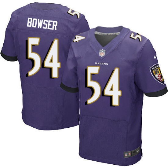 Nike Ravens #54 Tyus Bowser Purple Team Color Mens Stitched NFL New Elite Jersey Nike Ravens #54 Tyus Bowser Purple Team Color Mens Stitched NFL New Elite Jersey