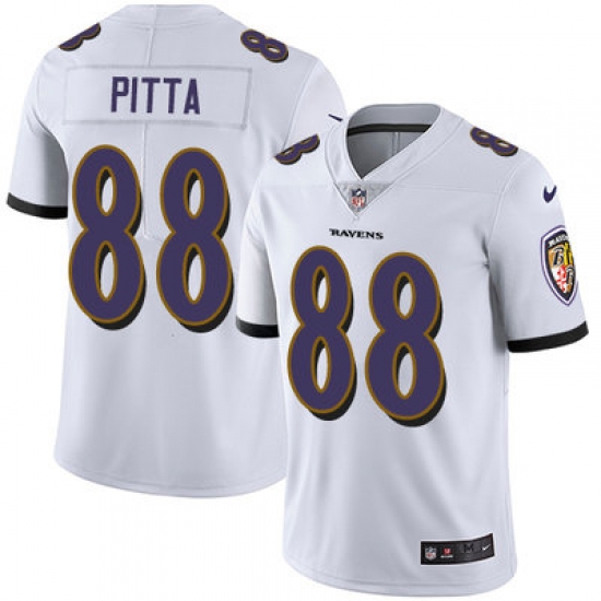 Nike Ravens #88 Dennis Pitta White Mens Stitched NFL Vapor Untouchable Limited Jersey Nike Ravens #88 Dennis Pitta White Mens Stitched NFL Vapor Untouchable Limited Jersey