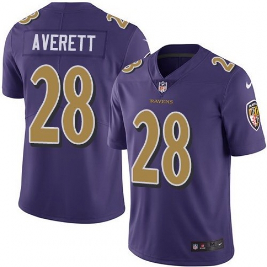 Nike Ravens Anthony Averett Purple Color Rush Limited Jersey Nike Ravens Anthony Averett Purple Color Rush Limited Jersey