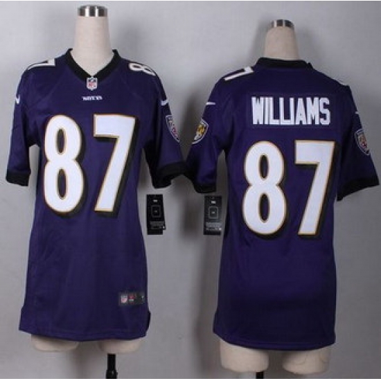 Women New Ravens #87 Maxx Williams Purple Team Color Stitched NFL New Elite jersey Women New Ravens #87 Maxx Williams Purple Team Color Stitched NFL New Elite jersey