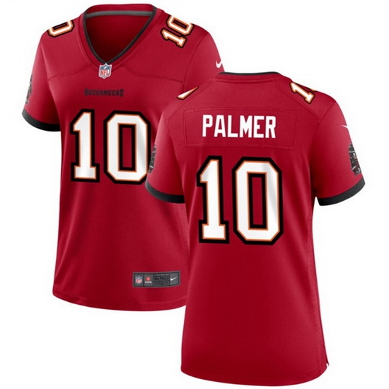 Women Tampa Bay Buccanee 10 Trey Palmer Red 2023 Stitched Jersey Run Small Women Tampa Bay Buccanee 10 Trey Palmer Red 2023 Stitched Jersey Run Small