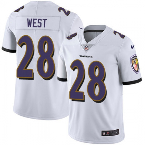 Nike Ravens #28 Terrance West White Youth Stitched NFL Vapor Untouchable Limited Jersey Nike Ravens #28 Terrance West White Youth Stitched NFL Vapor Untouchable Limited Jersey