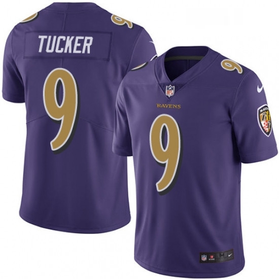 Youth Nike Baltimore Ravens 9 Justin Tucker Limited Purple Rush Vapor Untouchable NFL Jersey Youth Nike Baltimore Ravens 9 Justin Tucker Limited Purple Rush Vapor Untouchable NFL Jersey