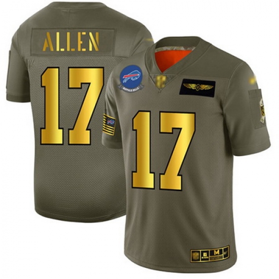 Bills 17 Josh Allen Camo Gold Men Stitched Football Limited 2019 Salute To Service Jersey Bills 17 Josh Allen Camo Gold Men Stitched Football Limited 2019 Salute To Service Jersey