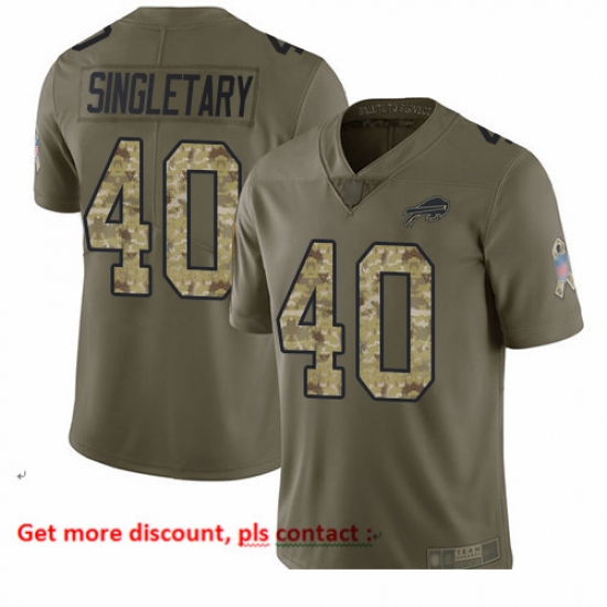 Bills 40 Devin Singletary Olive Camo Men Stitched Football Limited 2017 Salute To Service Jersey Bills 40 Devin Singletary Olive Camo Men Stitched Football Limited 2017 Salute To Service Jersey