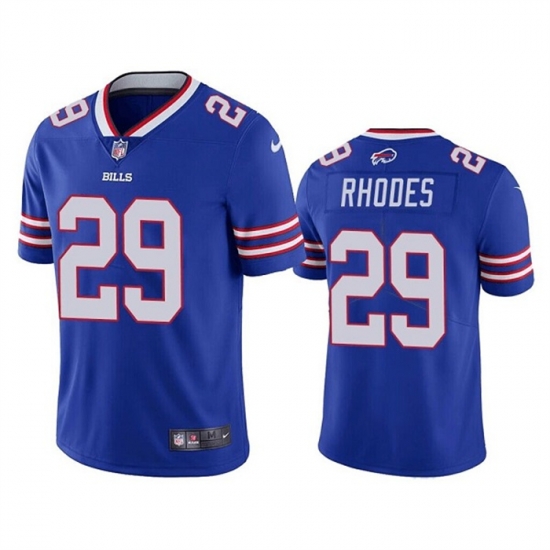 Men Buffalo Bills 29 Xavier Rhodes Blue Vapor Untouchable Limited Stitched Jersey Men Buffalo Bills 29 Xavier Rhodes Blue Vapor Untouchable Limited Stitched Jersey