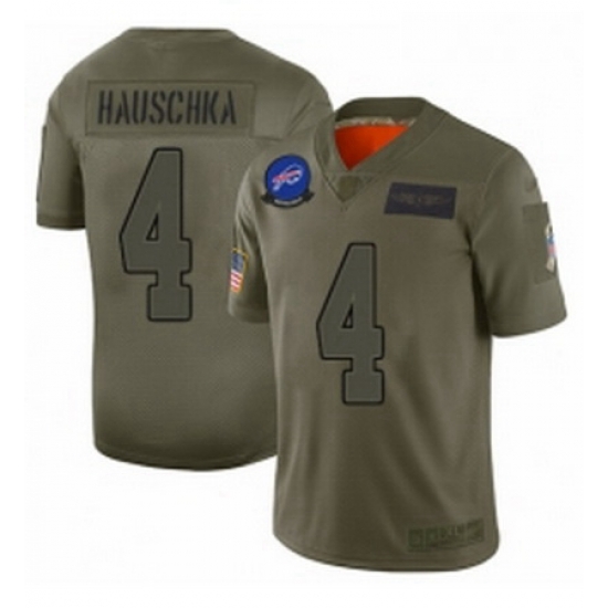 Men Buffalo Bills 4 Stephen Hauschka Limited Camo 2019 Salute to Service Football Jersey Men Buffalo Bills 4 Stephen Hauschka Limited Camo 2019 Salute to Service Football Jersey