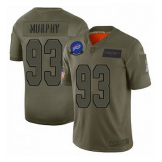 Men Buffalo Bills 93 Trent Murphy Limited Camo 2019 Salute to Service Football Jersey Men Buffalo Bills 93 Trent Murphy Limited Camo 2019 Salute to Service Football Jersey