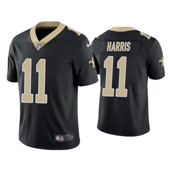 Men Saints 11 Deonte Harris Vapor Untouchable Limited Black Jersey Men Saints 11 Deonte Harris Vapor Untouchable Limited Black Jersey