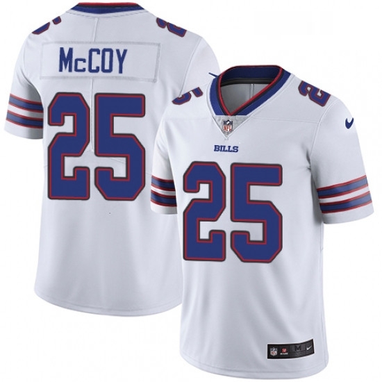 Mens Nike Buffalo Bills 25 LeSean McCoy White Vapor Untouchable Limited Player NFL Jersey Mens Nike Buffalo Bills 25 LeSean McCoy White Vapor Untouchable Limited Player NFL Jersey