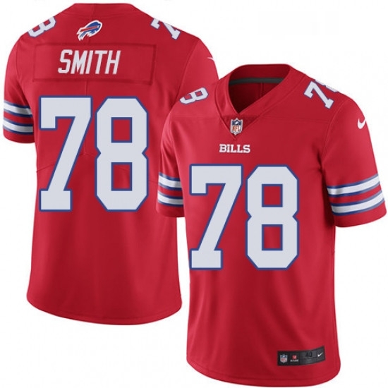 Mens Nike Buffalo Bills 78 Bruce Smith Limited Red Rush Vapor Untouchable NFL Jersey Mens Nike Buffalo Bills 78 Bruce Smith Limited Red Rush Vapor Untouchable NFL Jersey