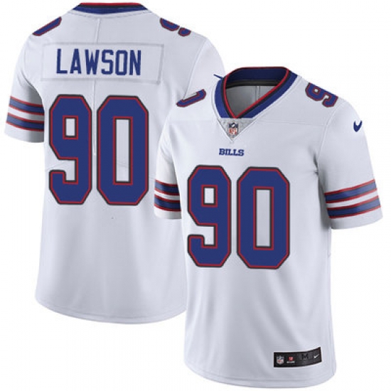 Nike Bills #90 Shaq Lawson White Mens Stitched NFL Vapor Untouchable Limited Jersey Nike Bills #90 Shaq Lawson White Mens Stitched NFL Vapor Untouchable Limited Jersey