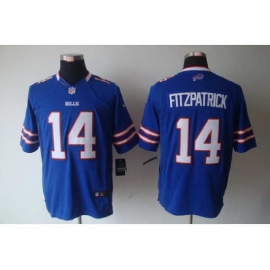 Nike Buffalo Bills 14 Ryan Fitzpatrick Blue Limited NFL Jersey Nike Buffalo Bills 14 Ryan Fitzpatrick Blue Limited NFL Jersey
