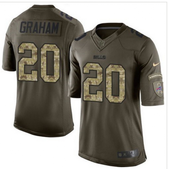 Nike Buffalo Bills #20 Corey Graham Green Men 27s Stitched NFL Limited Salute To Service Jersey Nike Buffalo Bills #20 Corey Graham Green Men 27s Stitched NFL Limited Salute To Service Jersey