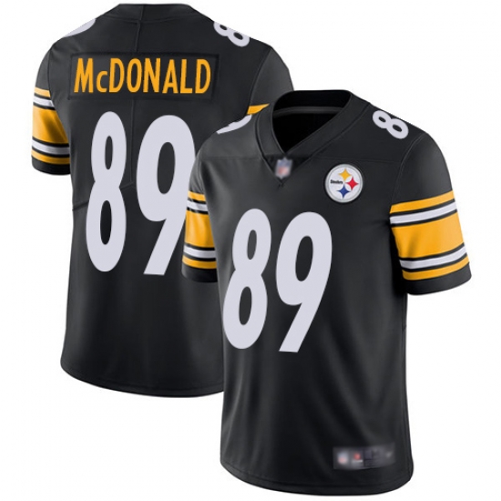 Steelers 89 Vance McDonald Black Team Color Men Stitched Football Vapor Untouchable Limited Steelers 89 Vance McDonald Black Team Color Men Stitched Football Vapor Untouchable Limited