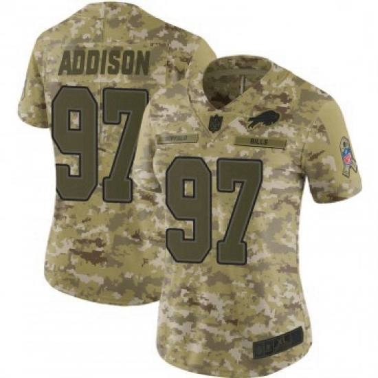 Women Buffalo Bills Mario Addison Camo Limited 2018 Salute To Service Jersey By Nike Women Buffalo Bills Mario Addison Camo Limited 2018 Salute To Service Jersey By Nike