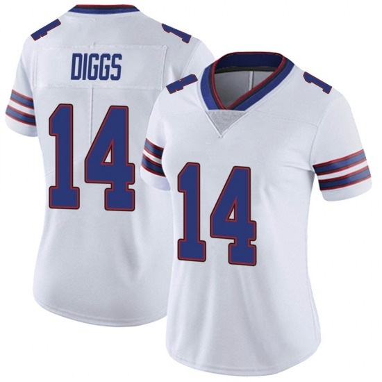 Women's Buffalo Bills #14 Stefon Diggs White Vapor Untouchable Stitched NFL Nike Limited Jersey Women's Buffalo Bills #14 Stefon Diggs White Vapor Untouchable Stitched NFL Nike Limited Jersey