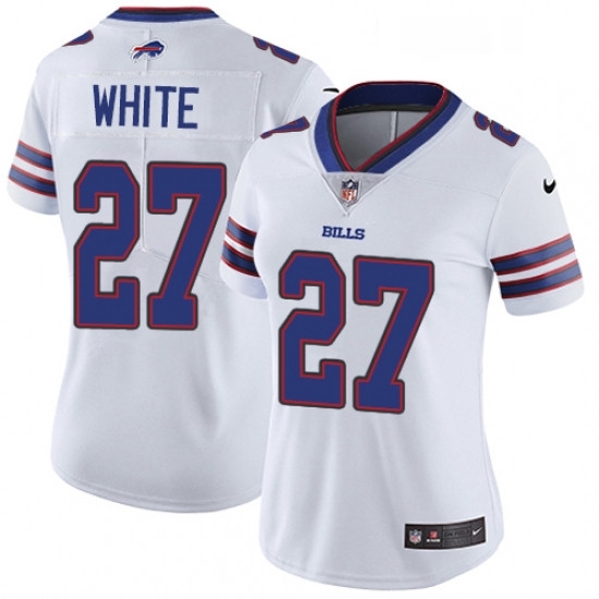 Womens Nike Buffalo Bills 27 TreDavious White Elite White NFL Jersey Womens Nike Buffalo Bills 27 TreDavious White Elite White NFL Jersey