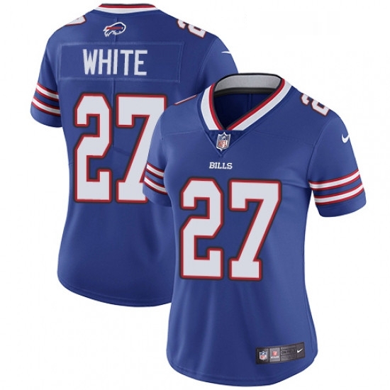 Womens Nike Buffalo Bills 27 TreDavious White Royal Blue Team Color Vapor Untouchable Limited Player NFL Jersey Womens Nike Buffalo Bills 27 TreDavious White Royal Blue Team Color Vapor Untouchable Limited Player NFL Jersey