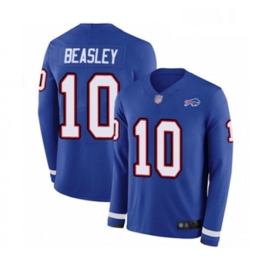 Youth Buffalo Bills 10 Cole Beasley Limited Royal Blue Therma Long Sleeve Football Jersey Youth Buffalo Bills 10 Cole Beasley Limited Royal Blue Therma Long Sleeve Football Jersey