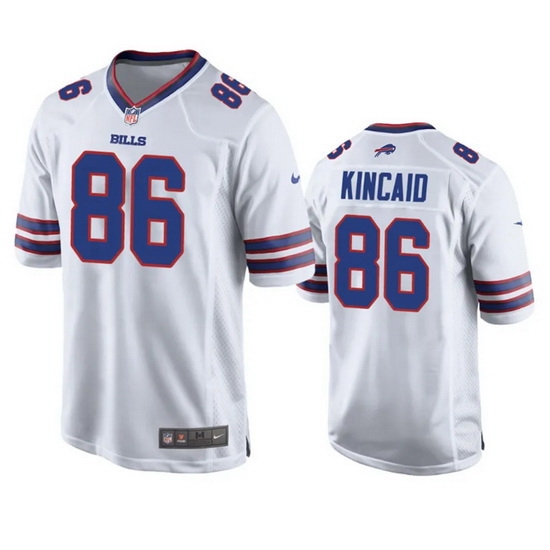 Youth Buffalo Bills 86 Dalton Kincaid White 2023 Draft Stitched Game Jersey Youth Buffalo Bills 86 Dalton Kincaid White 2023 Draft Stitched Game Jersey