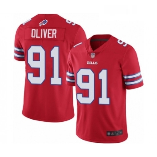 Youth Buffalo Bills 91 Ed Oliver Limited Red Rush Vapor Untouchable Football Jersey Youth Buffalo Bills 91 Ed Oliver Limited Red Rush Vapor Untouchable Football Jersey