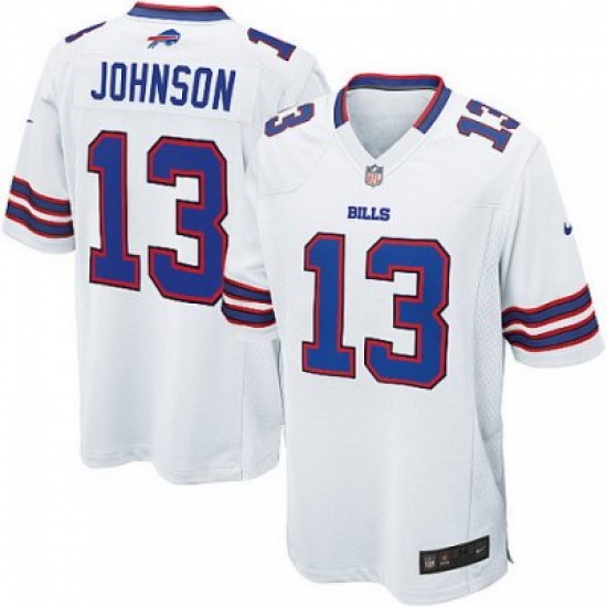 Youth Nike Buffalo Bills 13# Steve Johnson Game White Jersey Youth Nike Buffalo Bills 13# Steve Johnson Game White Jersey