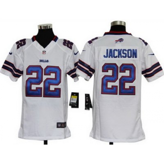 Youth Nike Buffalo Bills 22# Jackson White Nike NFL Jerseys Youth Nike Buffalo Bills 22# Jackson White Nike NFL Jerseys