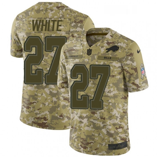 Youth Nike Buffalo Bills 27 TreDavious White Limited Camo 2018 Salute to Service NFL Jerse Youth Nike Buffalo Bills 27 TreDavious White Limited Camo 2018 Salute to Service NFL Jerse