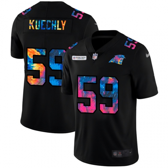 Carolina Panthers 59 Luke Kuechly Men Nike Multi Color Black 2020 NFL Crucial Catch Vapor Untouchable Limited Jersey Carolina Panthers 59 Luke Kuechly Men Nike Multi Color Black 2020 NFL Crucial Catch Vapor Untouchable Limited Jersey