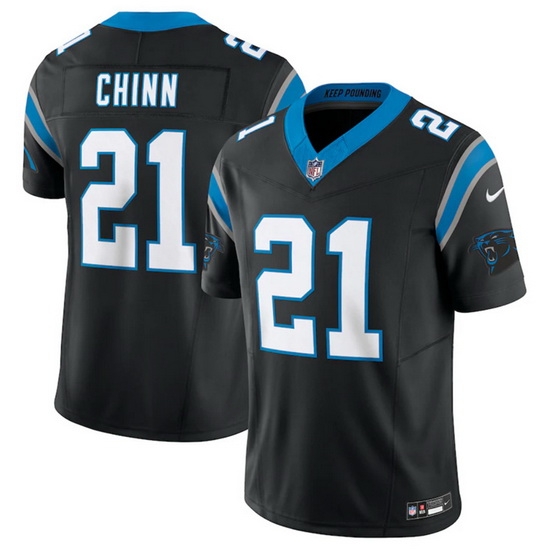 Men Carolina Panthers 21 Jeremy Chinn Black 2023 F U S E Vapor Untouchable Stitched Football Jersey Men Carolina Panthers 21 Jeremy Chinn Black 2023 F U S E Vapor Untouchable Stitched Football Jersey