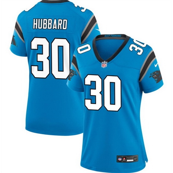 Men Carolina Panthers 30 Chuba Hubbard Blue 2023 F U S E Vapor Limited Stitched Football Jersey Men Carolina Panthers 30 Chuba Hubbard Blue 2023 F U S E Vapor Limited Stitched Football Jersey