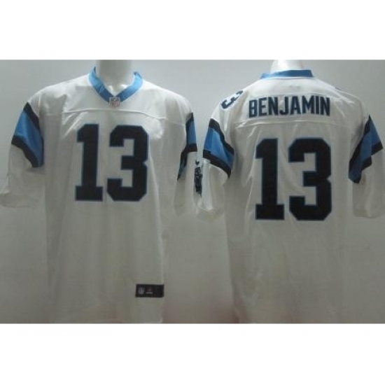 Nike Carolina Panthers 13 Kelvin Benjamin White Elite NFL Jersey Nike Carolina Panthers 13 Kelvin Benjamin White Elite NFL Jersey