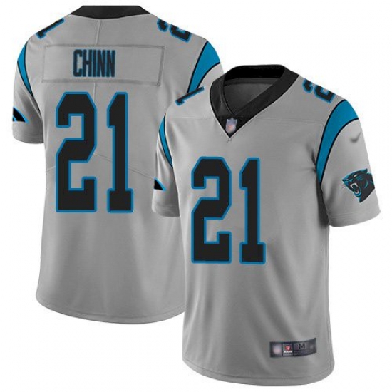 Nike Carolina Panthers 21 Jeremy Chinn Silver Men Stitched NFL Limited Inverted Legend Jersey Nike Carolina Panthers 21 Jeremy Chinn Silver Men Stitched NFL Limited Inverted Legend Jersey