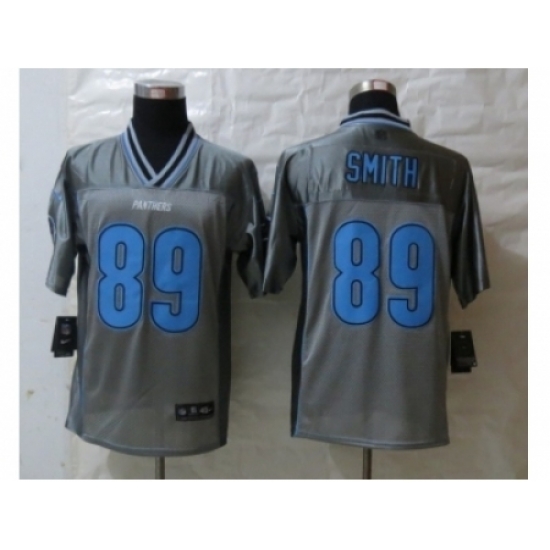 Nike Carolina Panthers 89 Steve Smith Grey Elite Vapor NFL Jersey Nike Carolina Panthers 89 Steve Smith Grey Elite Vapor NFL Jersey
