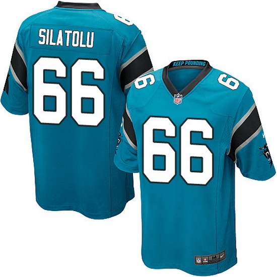 Nike Panthers #66 Amini Silatolu Blue Team Color Mens Stitched NFL Elite Jersey Nike Panthers #66 Amini Silatolu Blue Team Color Mens Stitched NFL Elite Jersey