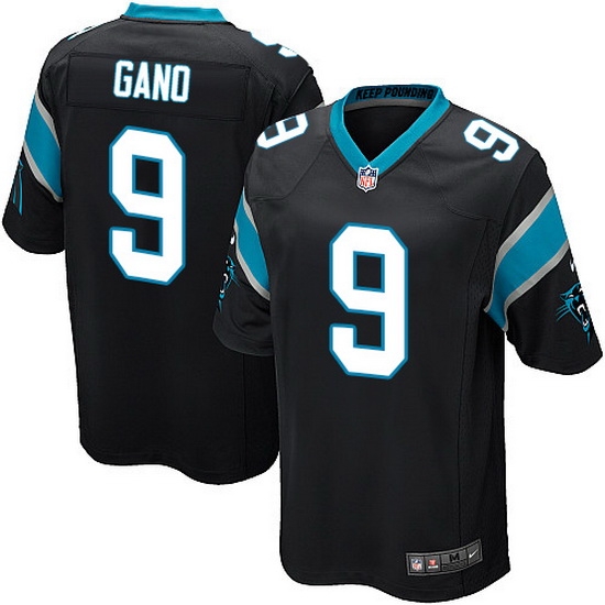Nike Panthers #9 Graham Gano Black Team Color Mens Stitched NFL Elite Jersey Nike Panthers #9 Graham Gano Black Team Color Mens Stitched NFL Elite Jersey