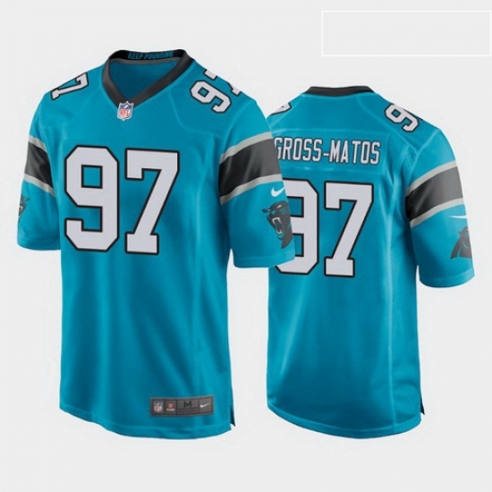 men yetur gross matos carolina panthers blue game jersey men yetur gross matos carolina panthers blue game jersey