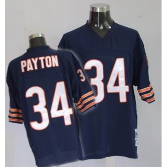 Chicago Bears 34 Walter Payton Premier Throwback Team blue Color mitchellandness Jersey Chicago Bears 34 Walter Payton Premier Throwback Team blue Color mitchellandness Jersey