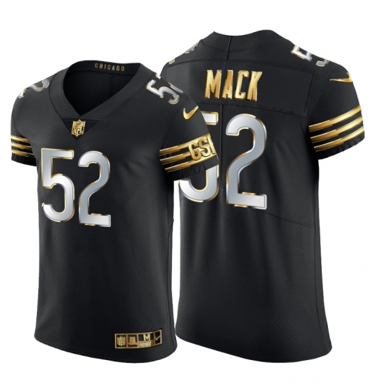 Chicago Bears 52 Khalil Mack Men Nike Black Edition Vapor Untouchable Elite NFL Jersey Chicago Bears 52 Khalil Mack Men Nike Black Edition Vapor Untouchable Elite NFL Jersey