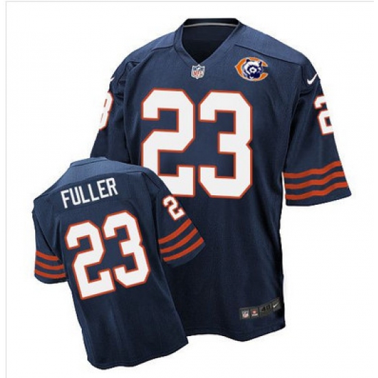 Nike Bears #23 Kyle Fuller Navy Blue Throwback Mens Stitched NFL Elite Jersey Nike Bears #23 Kyle Fuller Navy Blue Throwback Mens Stitched NFL Elite Jersey
