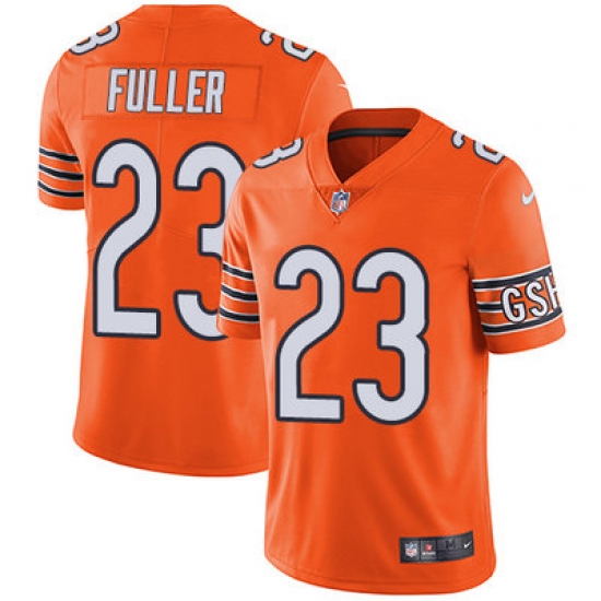 Nike Bears #23 Kyle Fuller Orange Mens Stitched NFL Limited Rush Jersey Nike Bears #23 Kyle Fuller Orange Mens Stitched NFL Limited Rush Jersey