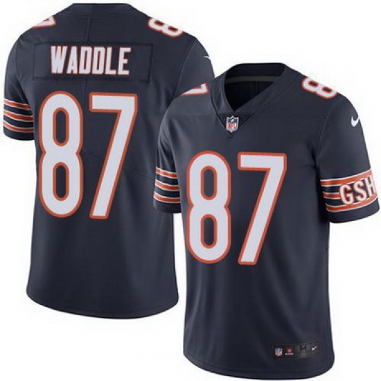 Nike Bears #87 Tom Waddle Navy Blue Team Color Mens Stitched NFL Vapor Untouchable Limited Jersey Nike Bears #87 Tom Waddle Navy Blue Team Color Mens Stitched NFL Vapor Untouchable Limited Jersey