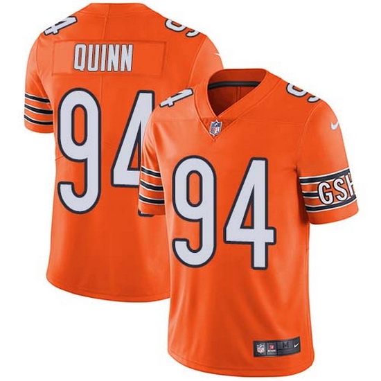 Nike Bears 94 Robert Quinn Orange Men Stitched NFL Limited Rush Jersey Nike Bears 94 Robert Quinn Orange Men Stitched NFL Limited Rush Jersey