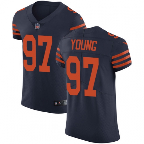Nike Bears #97 Willie Young Navy Blue Alternate Mens Stitched NFL Vapor Untouchable Elite Jersey Nike Bears #97 Willie Young Navy Blue Alternate Mens Stitched NFL Vapor Untouchable Elite Jersey